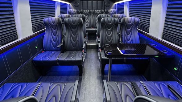 hayward 20 passenger sprinter van interior