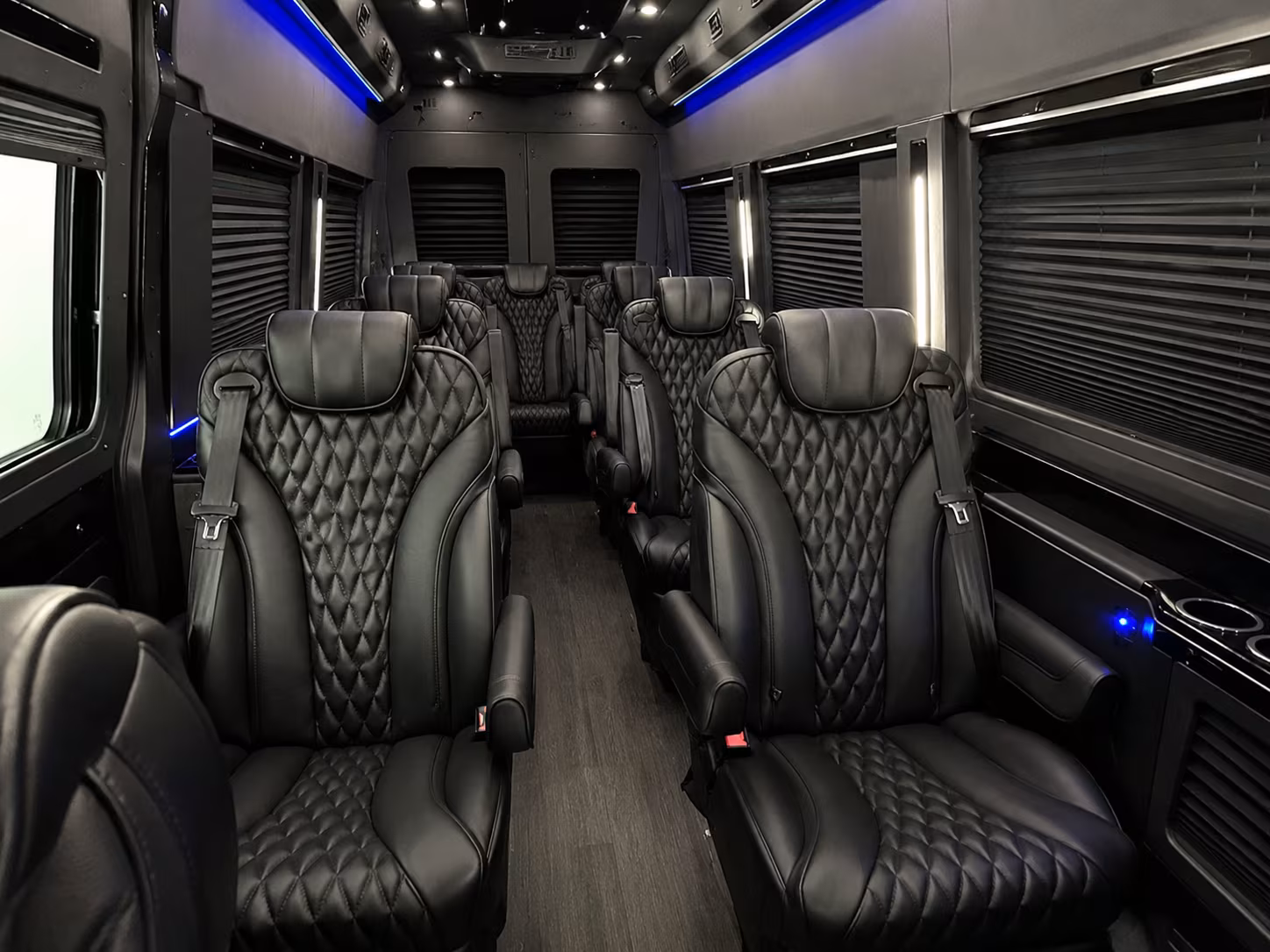 hayward 10 passenger sprinter van inside