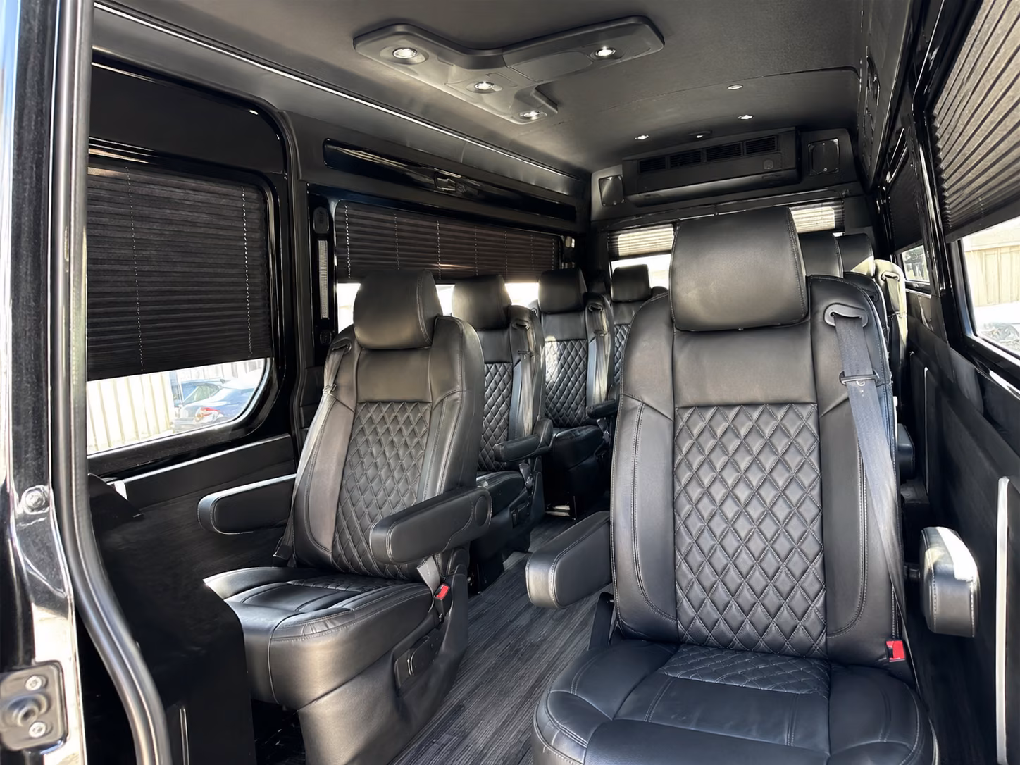 hayward 12 passenger sprinter van inside