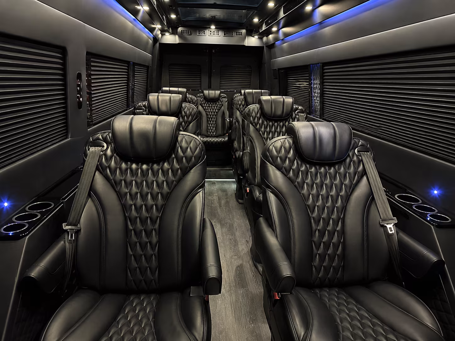 hayward 8 passenger sprinter van interior
