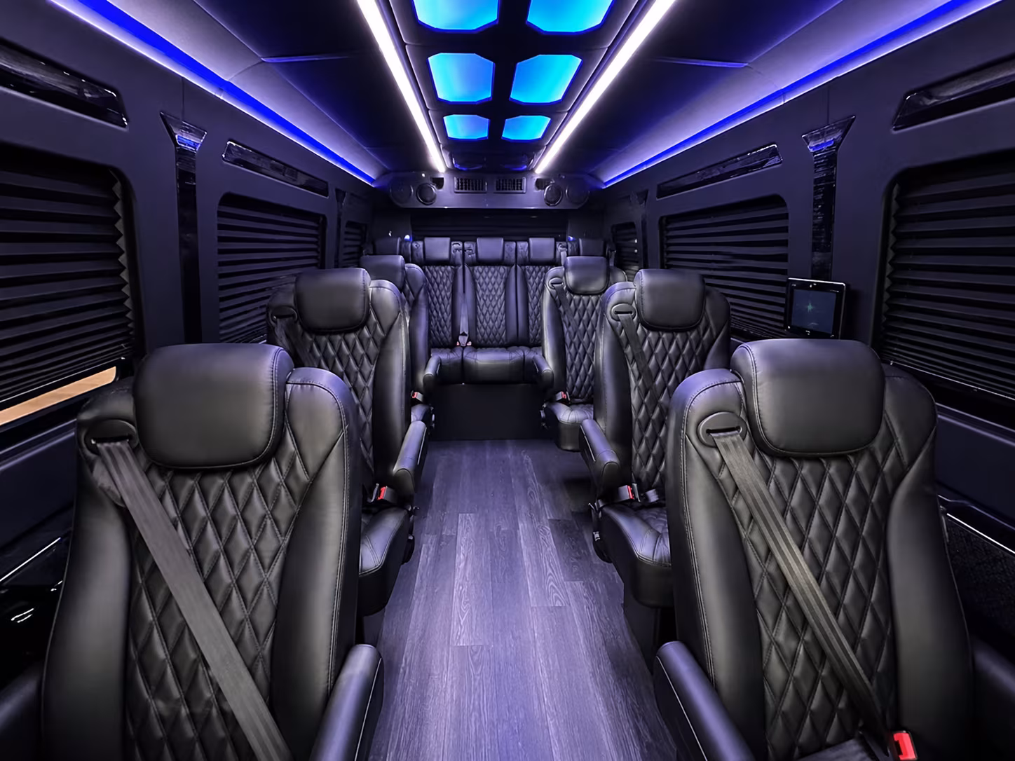 parent coordinated hayward prom sprinter van bookings with a set pickup and return time